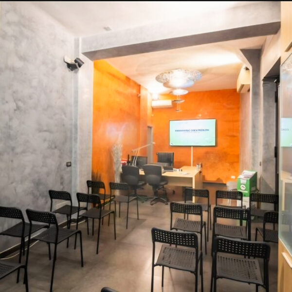Sala assemblea di via Massaciuccoli 25A